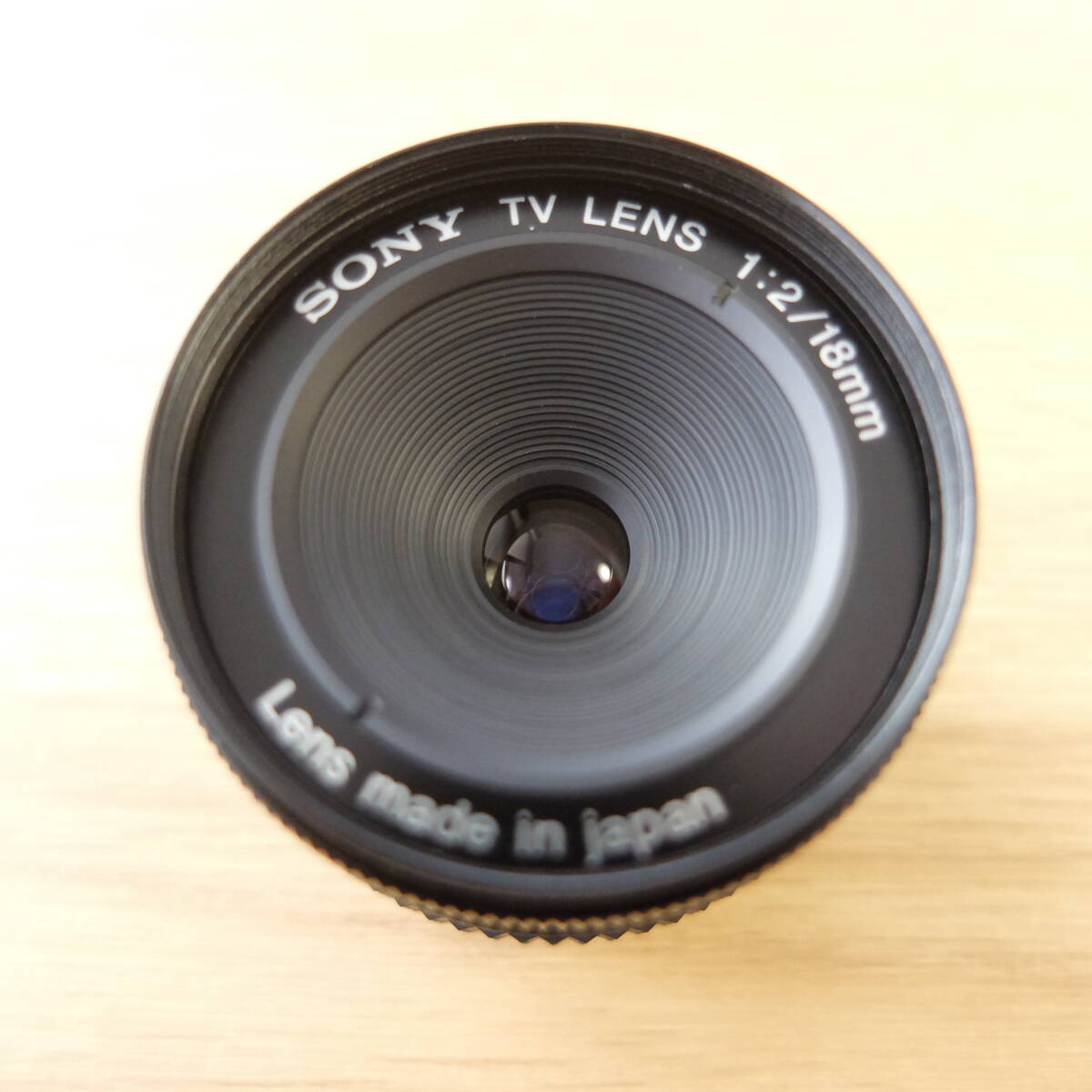 （ｍ－Pa-143）SONY TV LENS 1:2/18mm 中古ジャンク品の画像1