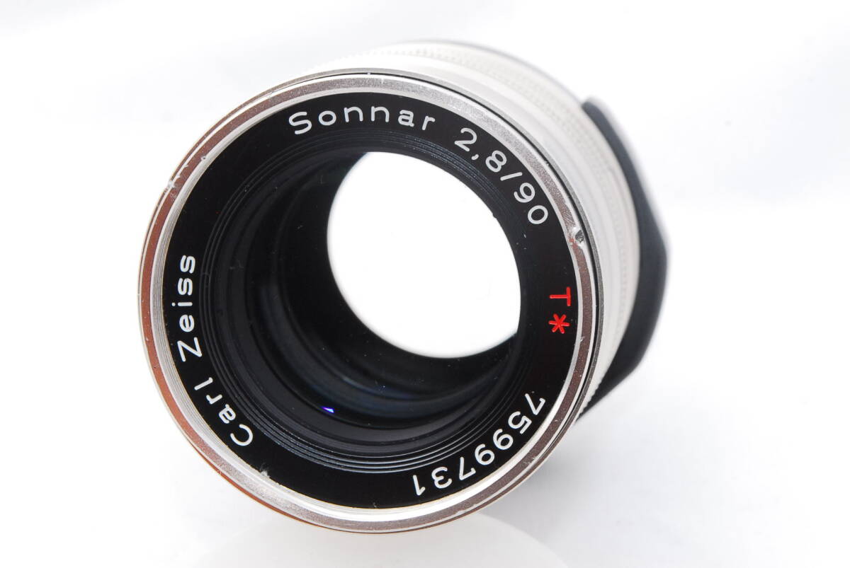 【超美品】Carl Zeiss Sonnar 90mm F2.8 T* コンタックス Contax 用 中望遠単焦点 G1/G2用レンズ Gマウント（通電未確認）#7579_画像1