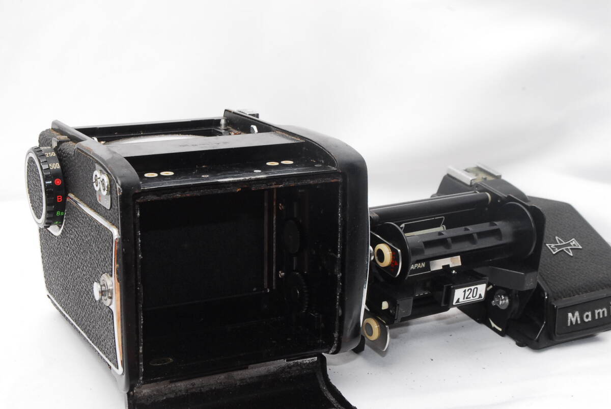 【動作品／難アリ品】MAMIYA Mamiya マミヤ M645 ボディ 良品（シャッター切れますが、調子悪いです） #7581_画像8