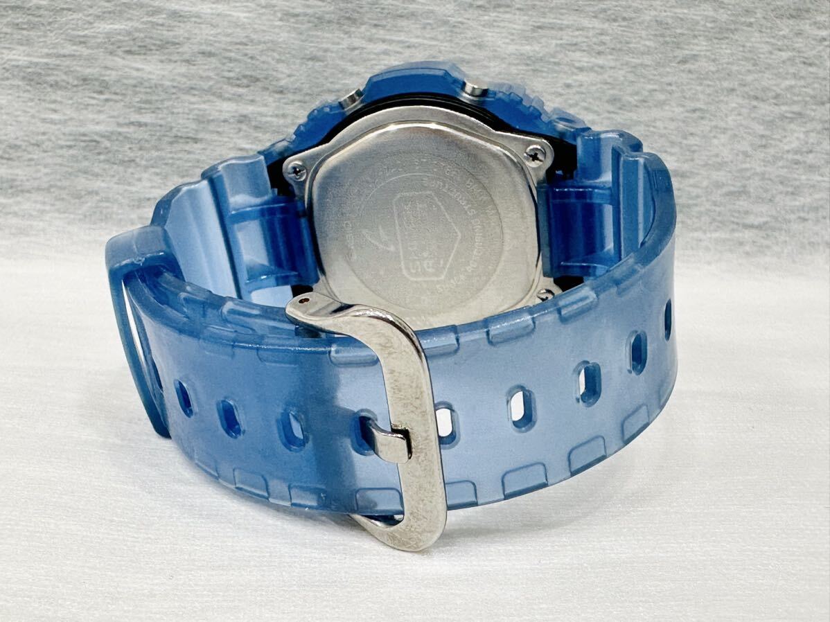 ◇CASIO カシオ G-SHOCK Gショック 腕時計クリアブルー スケルトン スティング GL-240 稼働品◇の画像5