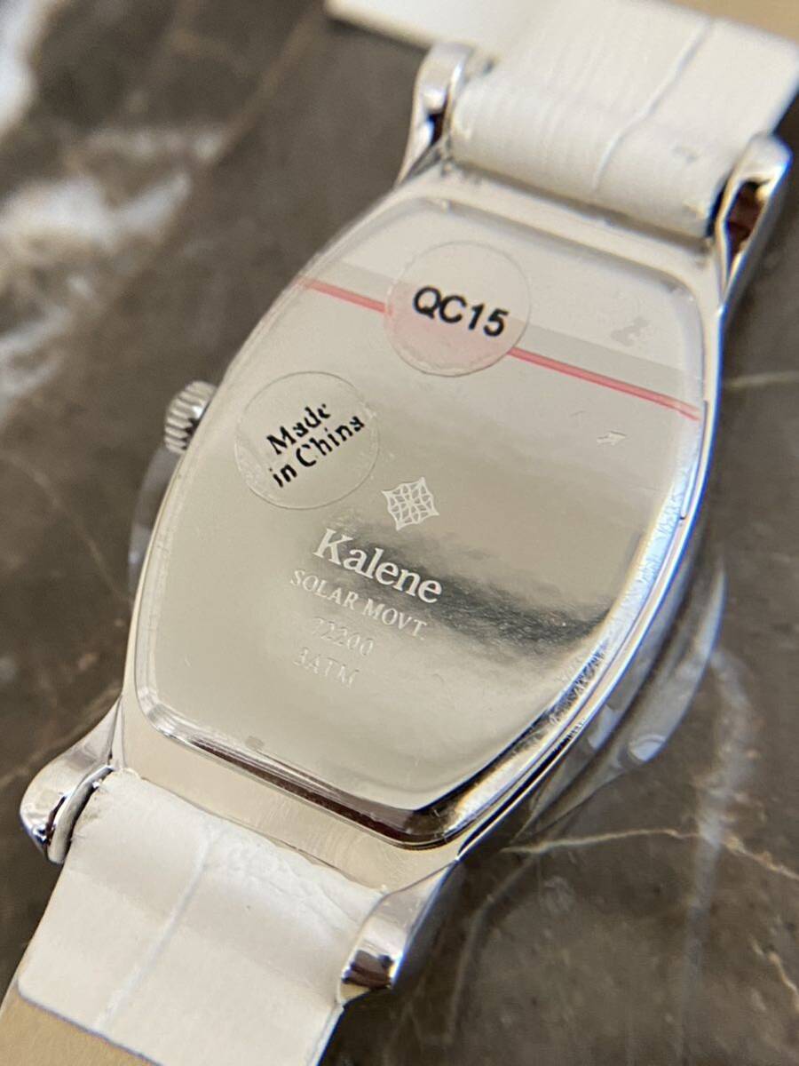 ★【稼働品】kalene カレン 腕時計 72200 ソーラー式 レディース 箱付き 取扱説明書 ★の画像5