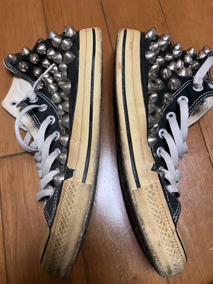 即決/希少/deadMan×CONVERSE/デッドマン/コンバース/スタッズ/オールスター/26.5㌢スニーカーの画像3