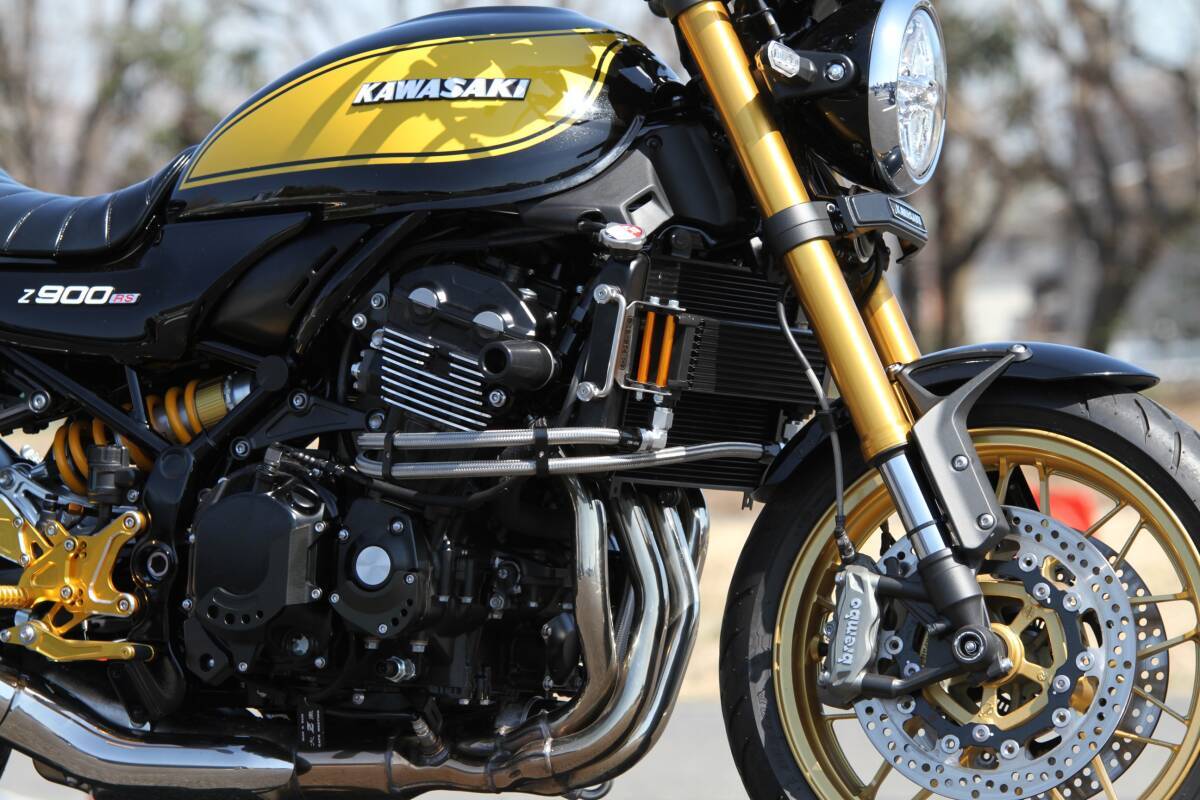Yahoo!オークション - Z900RSオイルクーラーキット サイドターン Yahoo!オークション - Z900RSオイルクーラーキット サイドターン