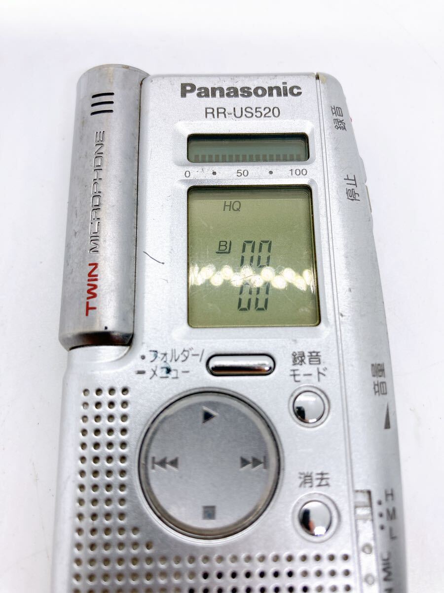Panasonic ICレコーダー RR-US520 パナソニック ボイスレコーダー b10c30cy30