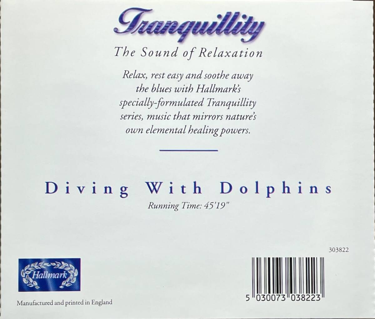 (C22H)☆ヒーリング/Tranquillity:Diving With Dolphins - The Sound of Relaxation/自然音☆_画像2
