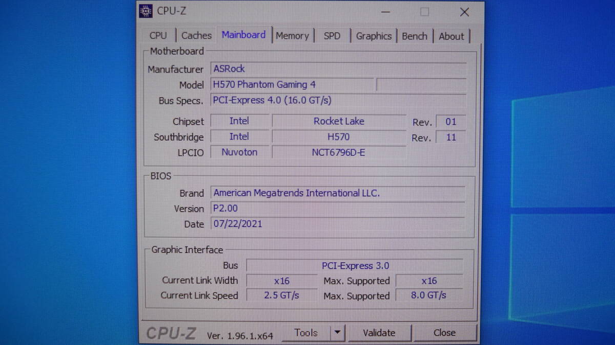 ASRock H570 PHANTOM GAMING4 ATXマザーボード CPUソケット：LGA1200 中古 付属品ネジ・SATAケーブル その2の画像8