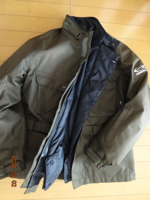 ★☆ラフアンドロード　RR6515ツーリングジャケット　Mサイズ　上下美品_画像4