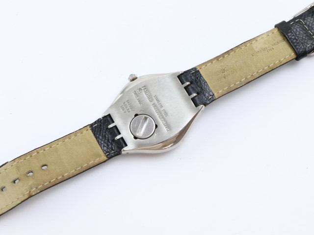 S658T スウォッチ swatch メンズ クオーツ QZ 腕時計 純正ベルト 日付機能_画像8