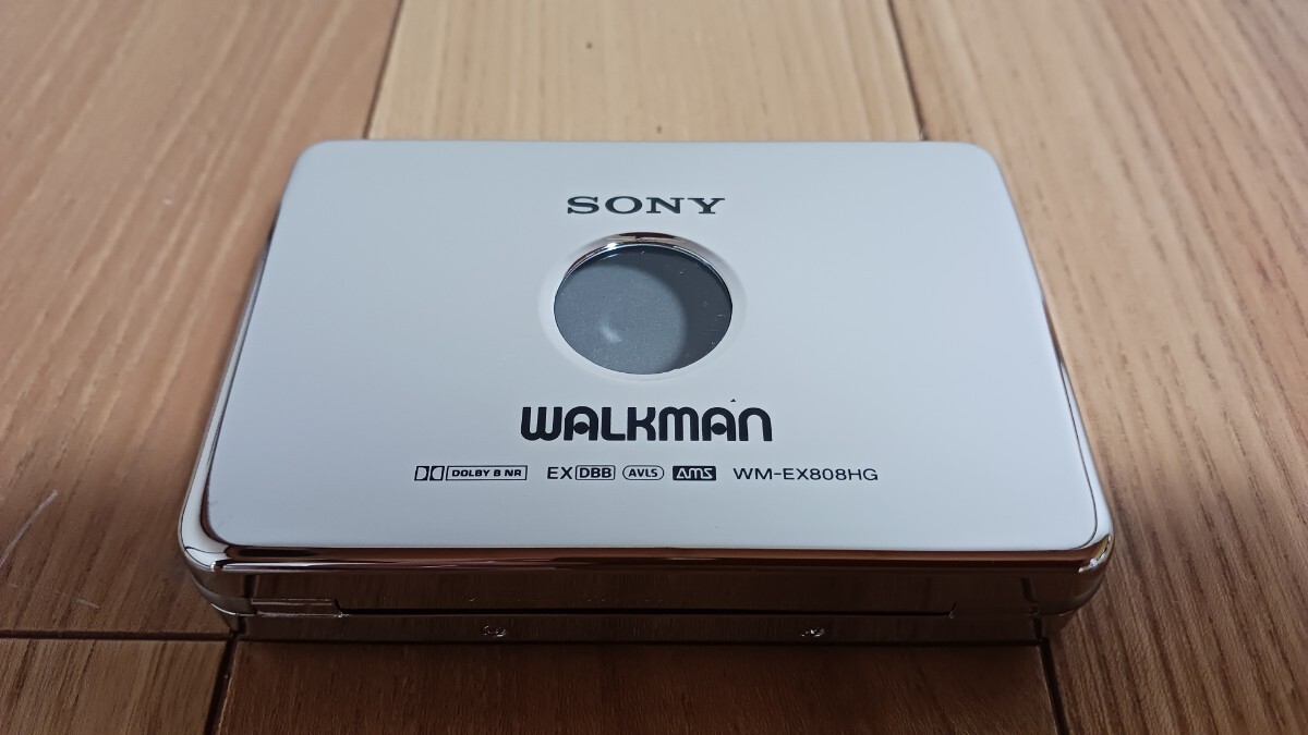 ☆未使用に近い☆　SONY WM-EX808HG ソニー walkman カセットプレーヤー ウォークマン_画像3