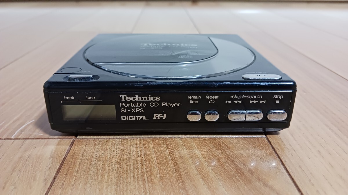 ☆美品☆ Technics テクニクス ポータブルCDプレーヤー SL-XP3　バッテリーケース付属 SH-CDB6_画像2