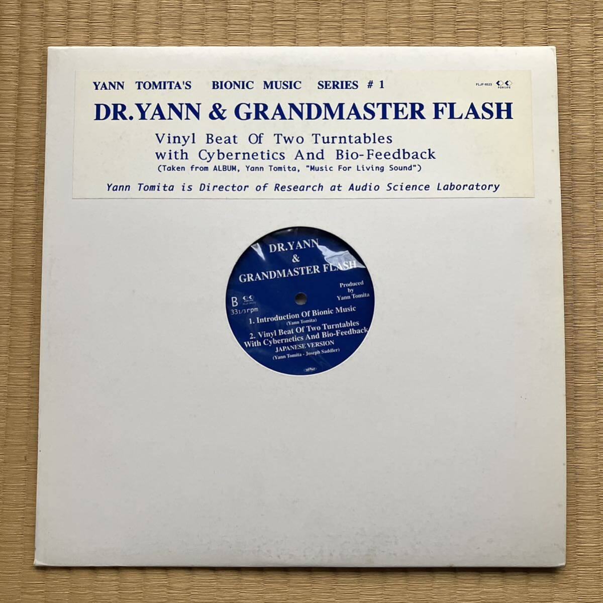 12inch DR.YANN & GRAND MASTER FLASHヤン富田の画像1