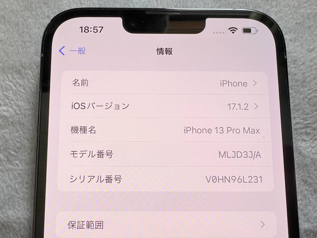 iPhone 13 Pro Max 256GB シエラブルー SIMフリーの画像5