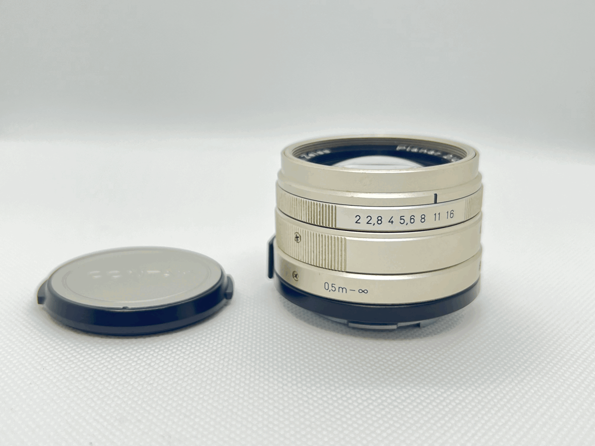 【C 難有品】CONTAX Carl Zeiss G Planar 45mm f/2 T* コンタックス プラナー_画像1