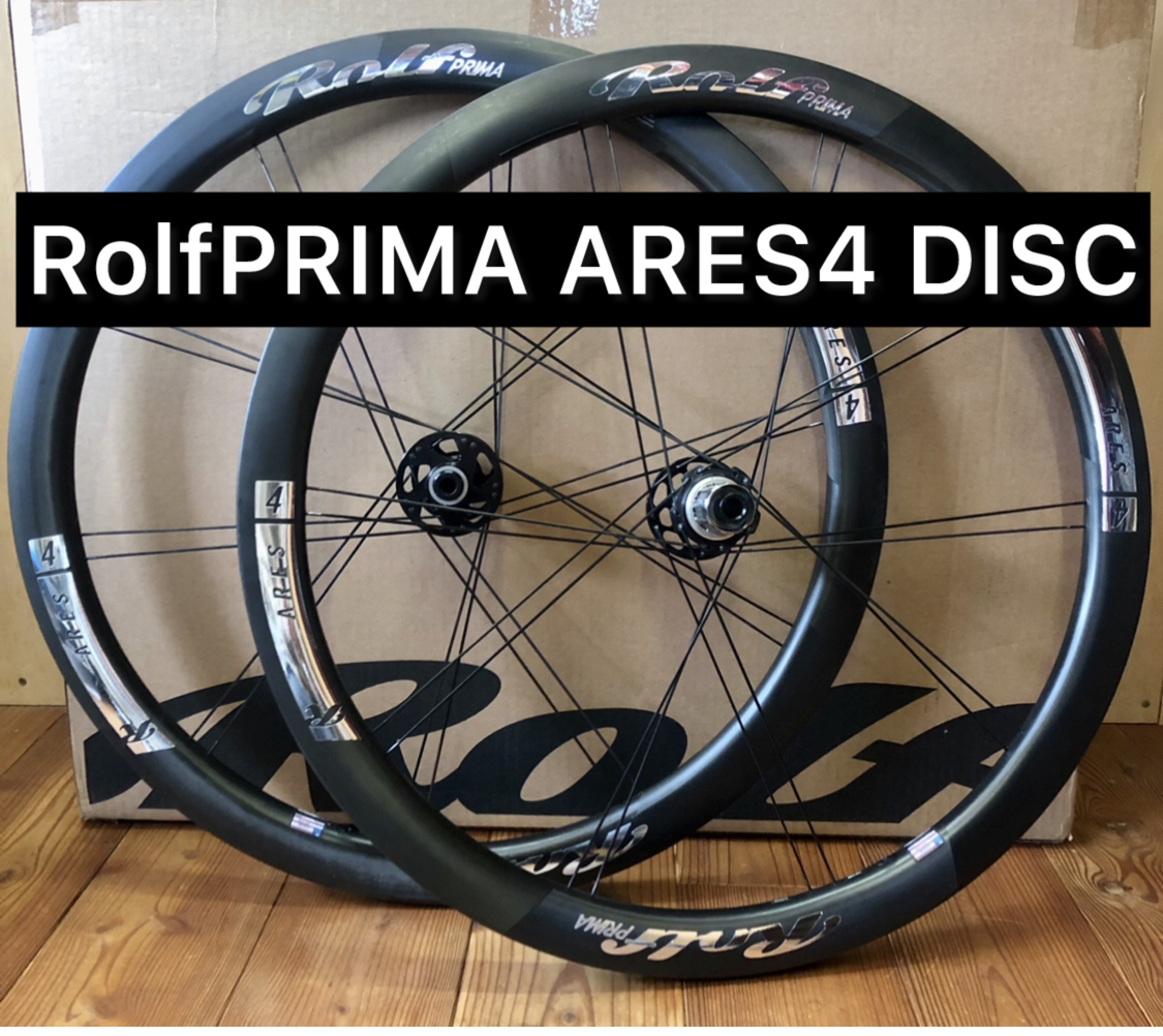 ロルフプリマ アレス4ディスク　RolfPRIMA ARES4 DISC Chromeカスタムデカール　シマノ フリーボディ _画像1