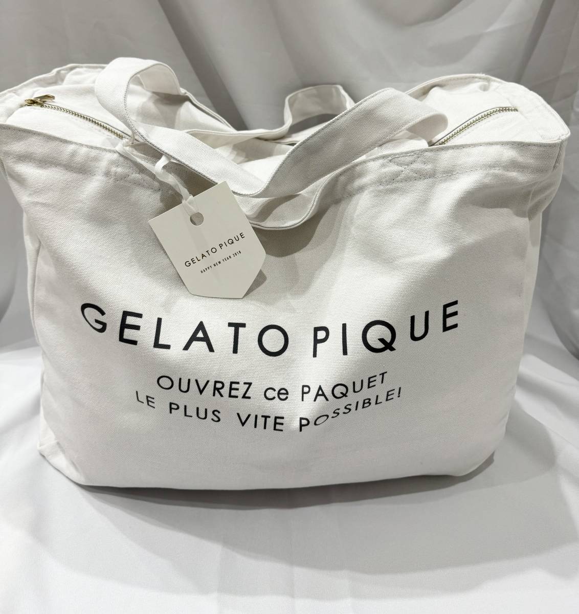 送料込み　未使用　gelato pique ジェラートピケ プレミアム福袋 2018年 グレーボーダー ルームウェア　