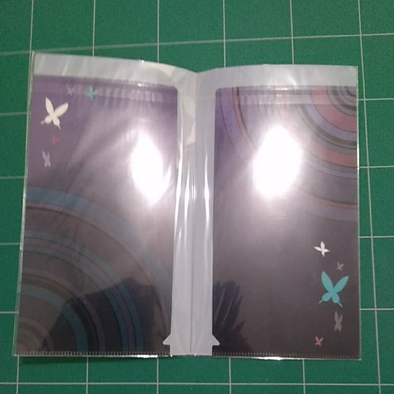  accelerator world Mini pocket file A black snow . unopened new goods HIMA ticket file 