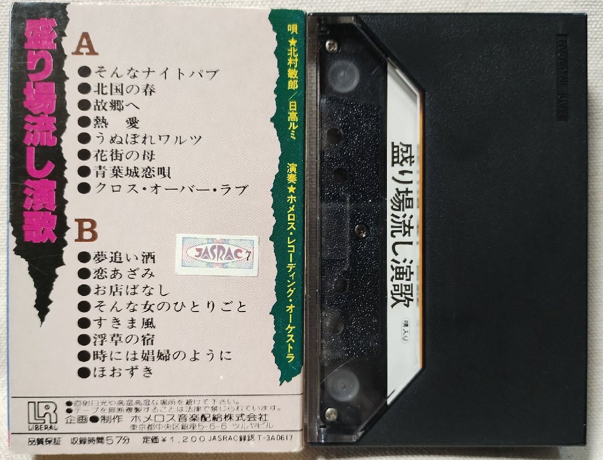 ★★盛り場流し演歌 そんなナイトパブ / 夢追い酒 他★歌 北村敏郎 / 日高ルミ ※本人歌唱ではありません★カセットテープ★10603CDN_画像2