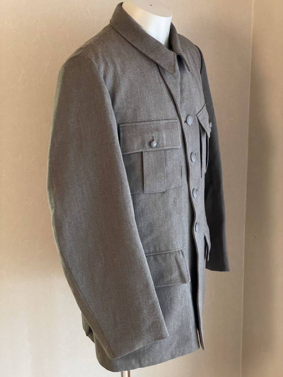 超激レア!! スウェーデン軍 実物 将校用 野戦服 1957 C50 典軍 金属ボタン 極上品 制服 礼服 内務服 北欧 WWⅡ ナチス ドイツ ドイツ軍 M40_画像3