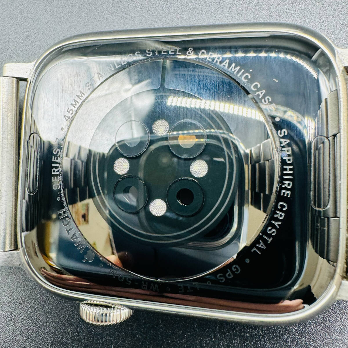 Apple Watch Series 7 GPS LTE 45mm aluminium кейс Apple часы б/у товар первый период . завершено часы смарт-часы 6501