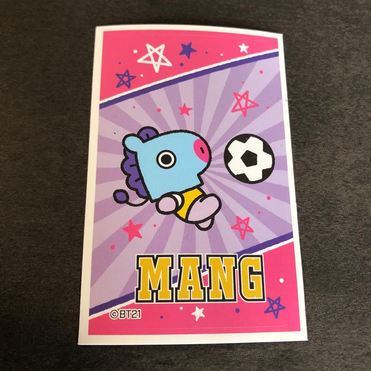 【送料無料】【即納OK】 BTS BT21 MANG & TATAセット ステッカー 缶バッジ フィギュア