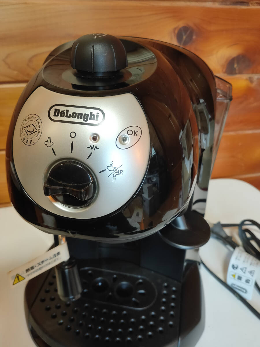 【中古一部動作確認品】DeLonghi　デロンギ　カプチーノ　エスプレッソマシーン　EC200N-B_画像5