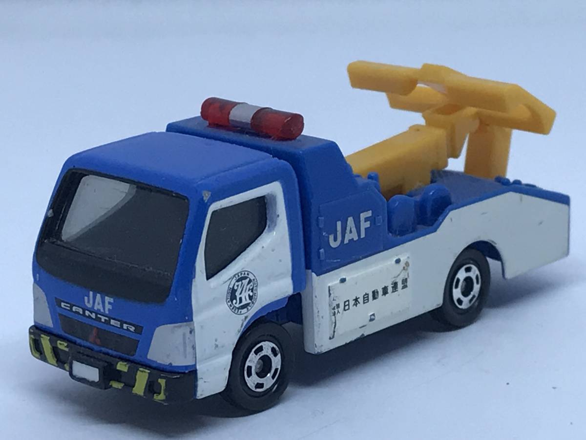 モ5★トミカ ミニカー 三菱ふそう キャンター JAF レッカー車_画像1