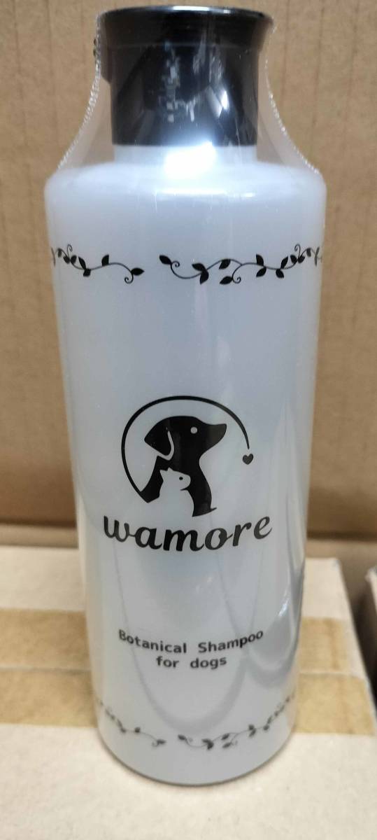 大量まとめて72本 低刺激　犬用シャンプー300ml×72本 オーガニック認証成分配合 wamoreワモーレ ドッグシャンプー　ペット用シャンプー