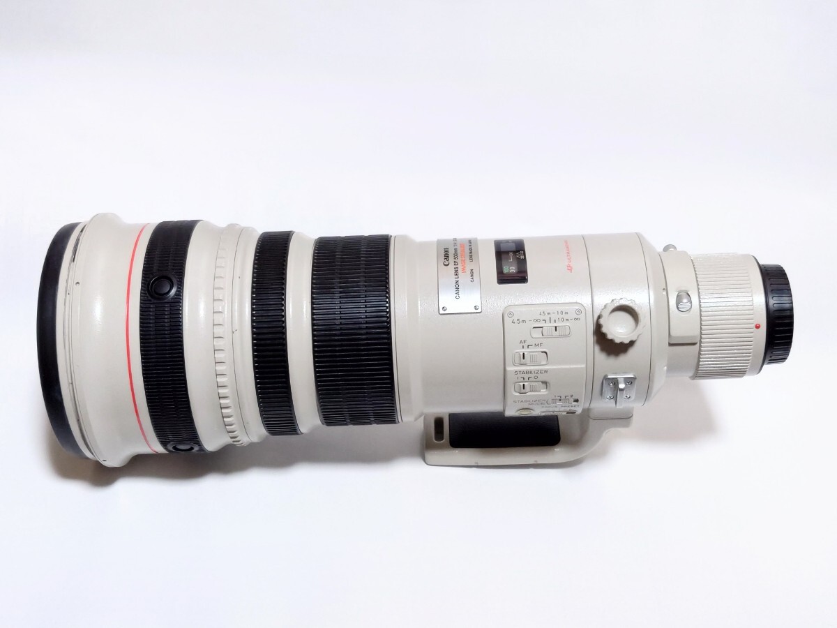 Canon キヤノン EF500ｍｍ F4L IS USM Ⅰ型 元箱付 美品の画像3