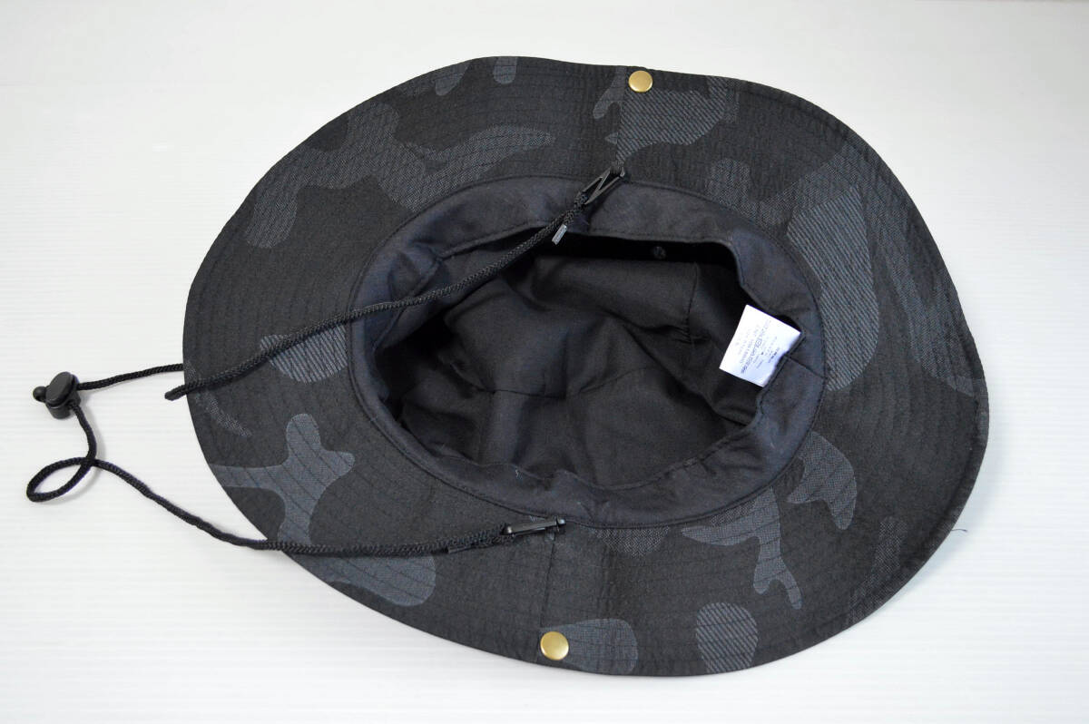  large size poketabrute freon processing water-repellent . is dirty folding possibility 10618 adventure hat ten-gallon hat big size BLK