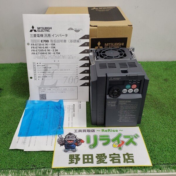 ミツビシ 三菱電機 インバーター FR-E720-1.5K 【未使用】