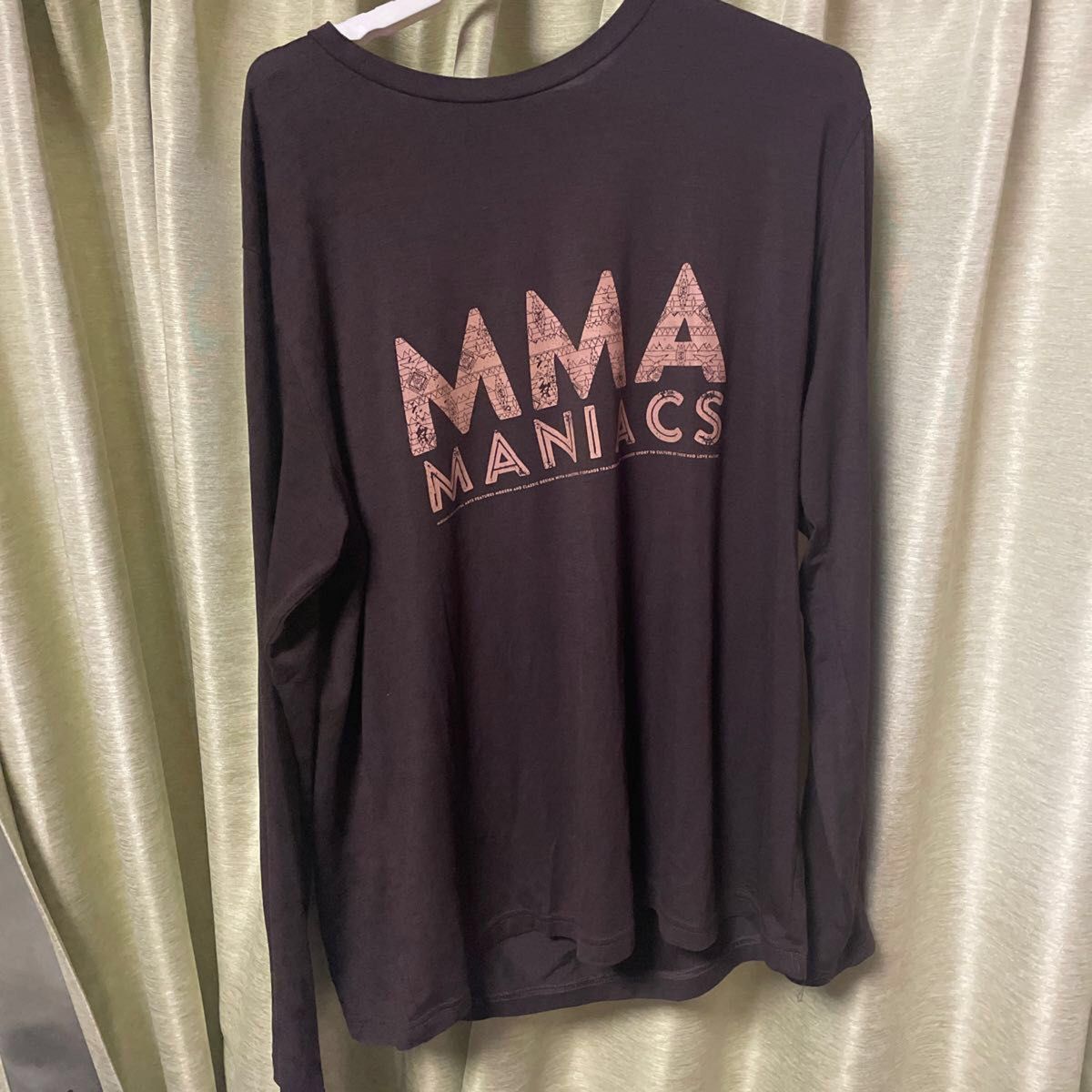 MMA マウンテンマーシャルアーツ MANIACS L/S Tee メンズ 長袖シャツ　定価¥7,480 