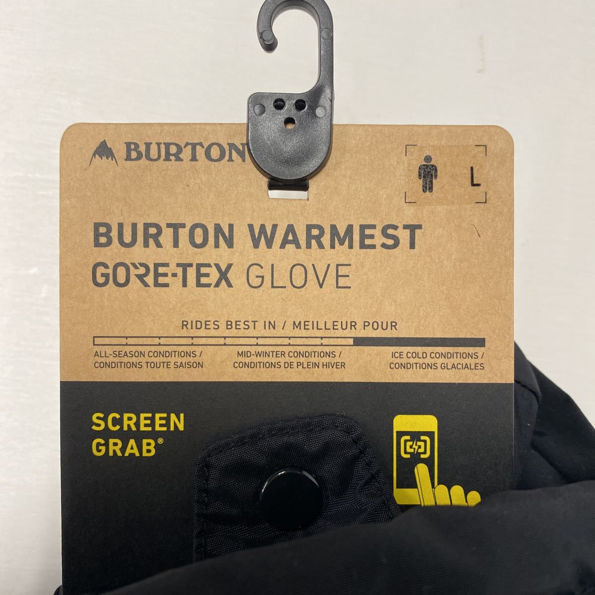 5100円 バートン WARMEST GORE-TEX true black! Lサイズ!新品未 5100円 バートン WARMEST GORE-TEX true black! Lサイズ!新品未