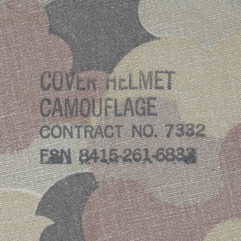 米軍 ナム戦 ヘルメットカバー ミッチェル迷彩 7332 M1(M2)ヘルメット ベトナム戦争 NAM戦 VNの画像9