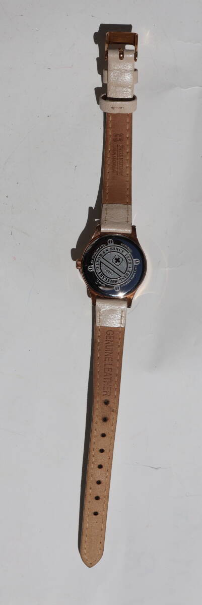 SWISS MILITARY HANOWA スイスミリタリー スイス製 レディース 腕時計 中古 不動品 _画像4
