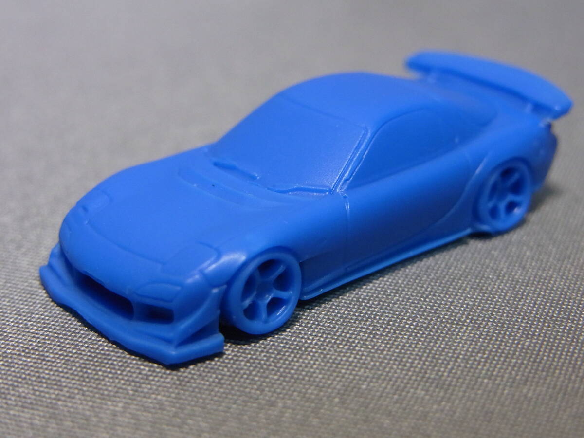 ★リアル!★MAZDA RX-7 FD3S Blue スーパーカー消しゴム 1/120 IG3436 イグニッションモデル の画像1