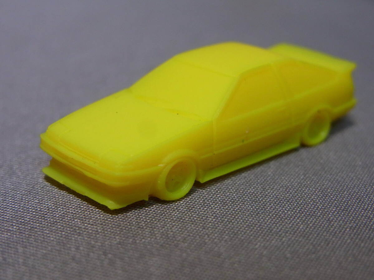 ★リアル!★トヨタ スプリンター トレノ TRENO AE86 Yellow スーパーカー消しゴム 1/120 IG3436 イグニッションモデル の画像1