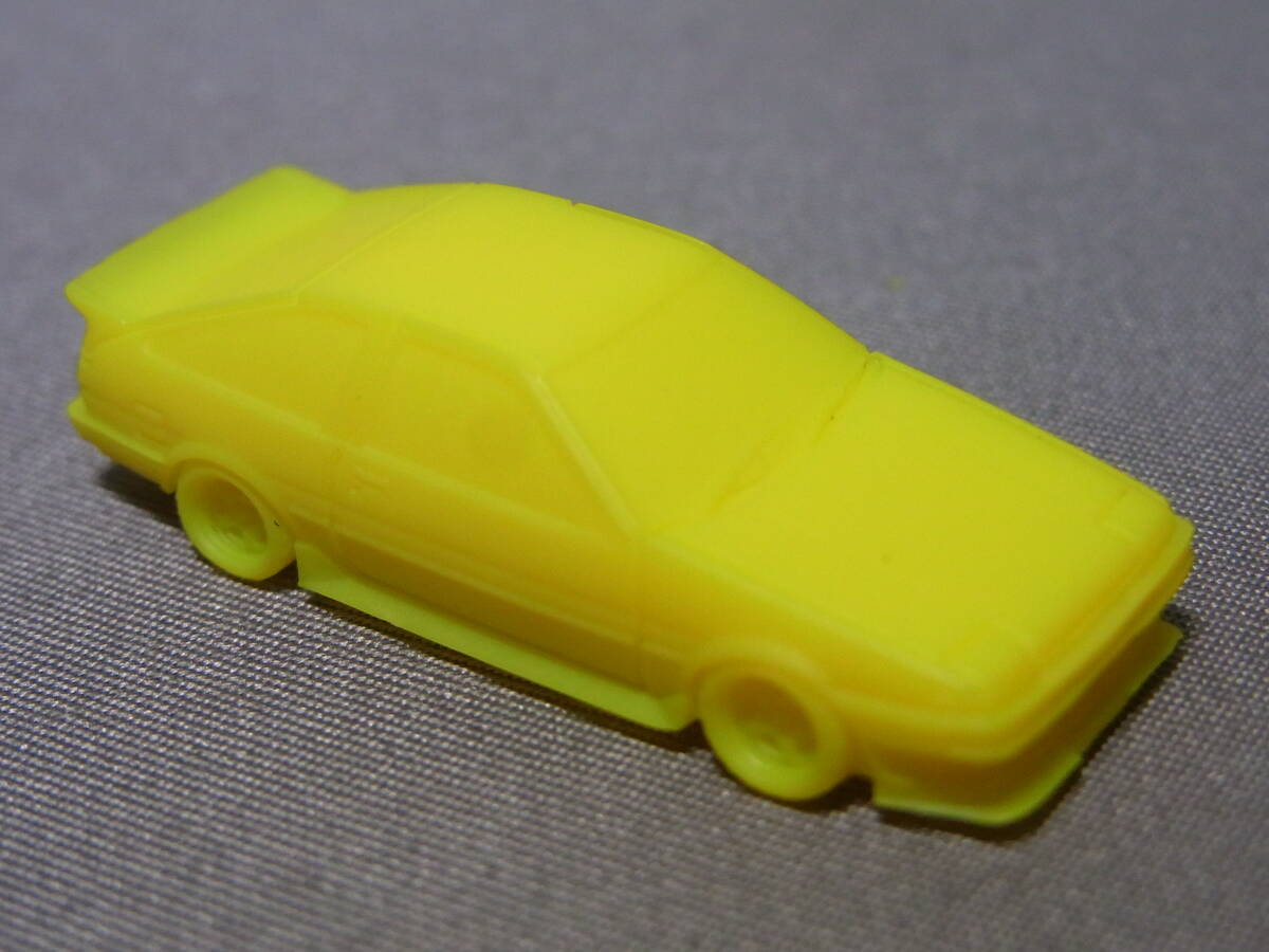 ★リアル!★トヨタ スプリンター トレノ TRENO AE86 Yellow スーパーカー消しゴム 1/120 IG3436 イグニッションモデル の画像4