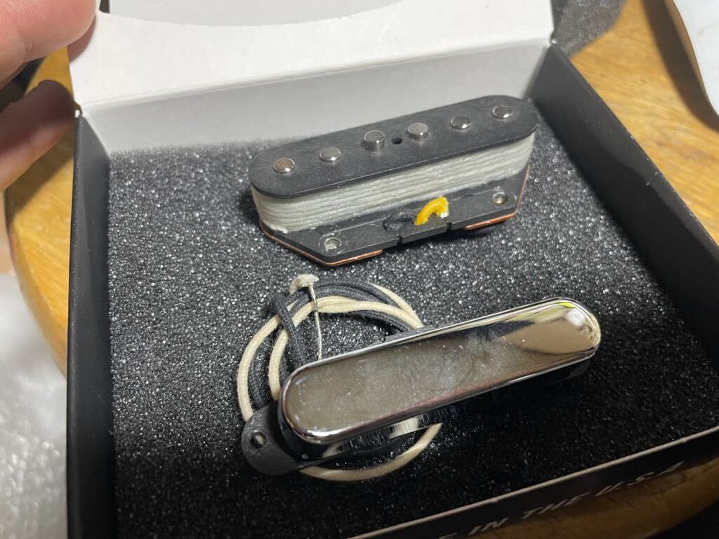 LOLLAR PICKUPS Alnico 3 Telecaster chrome set ローラー　アルニコ3 テレキャスター_画像1