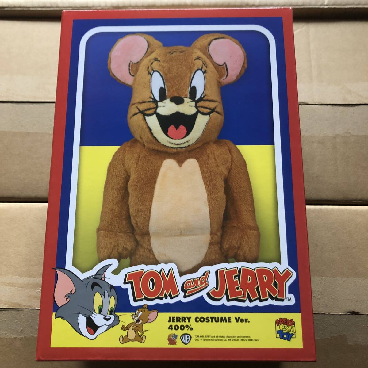 = BE@RBRICK JERRY COSTUME Ver. 400％ (TOM AND JERRY) ベアブリック トムとジェリー 着ぐるみ_画像2