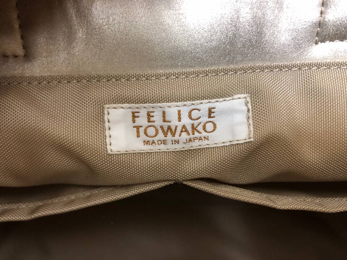 [ хорошая вещь ]FELICE TOWAKO Ferrie che towako большая сумка 