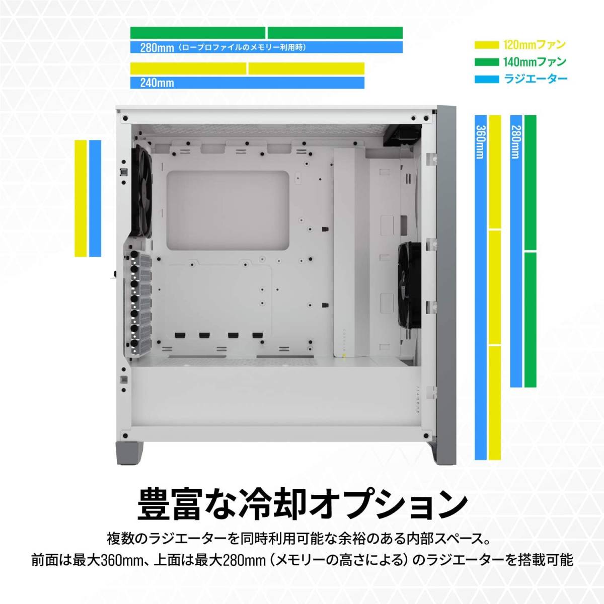 ★第13世代 intel i7-13700KF/RTX4070/水冷/Z690/DDR5 32GB/M.2SSD 1TB/750W/Win11 Pro/Office2021 Pro_サンプル画像