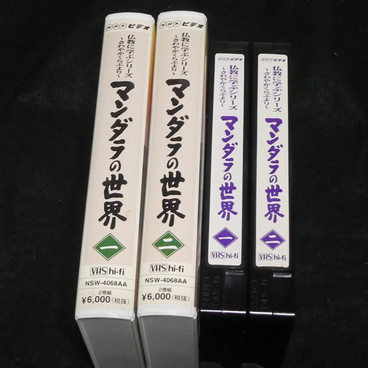 マンダラの世界 NHKビデオ 2本組み 仏教に学ぶシリーズ さわやかくらぶより 真鍋俊照 曼荼羅の世界の画像3