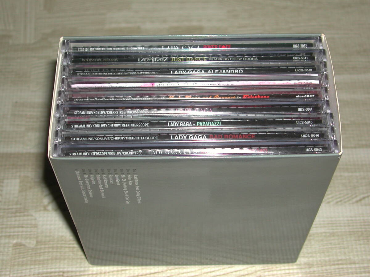 CD未開封 LADY GAGA THE SINGLES BOX レディーガガ ザシングルス 9CD