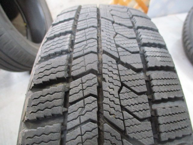 管理番号 R248 スタッドレス 中古セット 155/65R14 ×4.5J 4Hマルチ バリ山 冬4本価格！TOYO GIZ2 2021年 法人宛/営業所止め送料無料_画像7