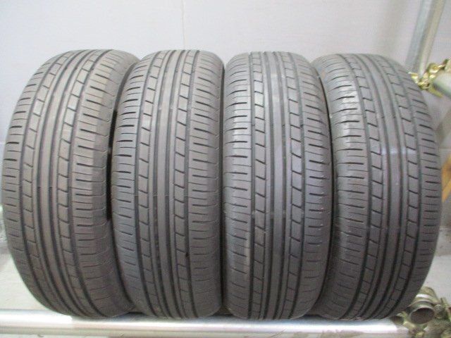 R324 中古タイヤ サマー 165/55R14 バリ山 夏4本価格！ヨコハマ ES31 法人宛/営業所止め送料無料 MRワゴン セルボの画像1