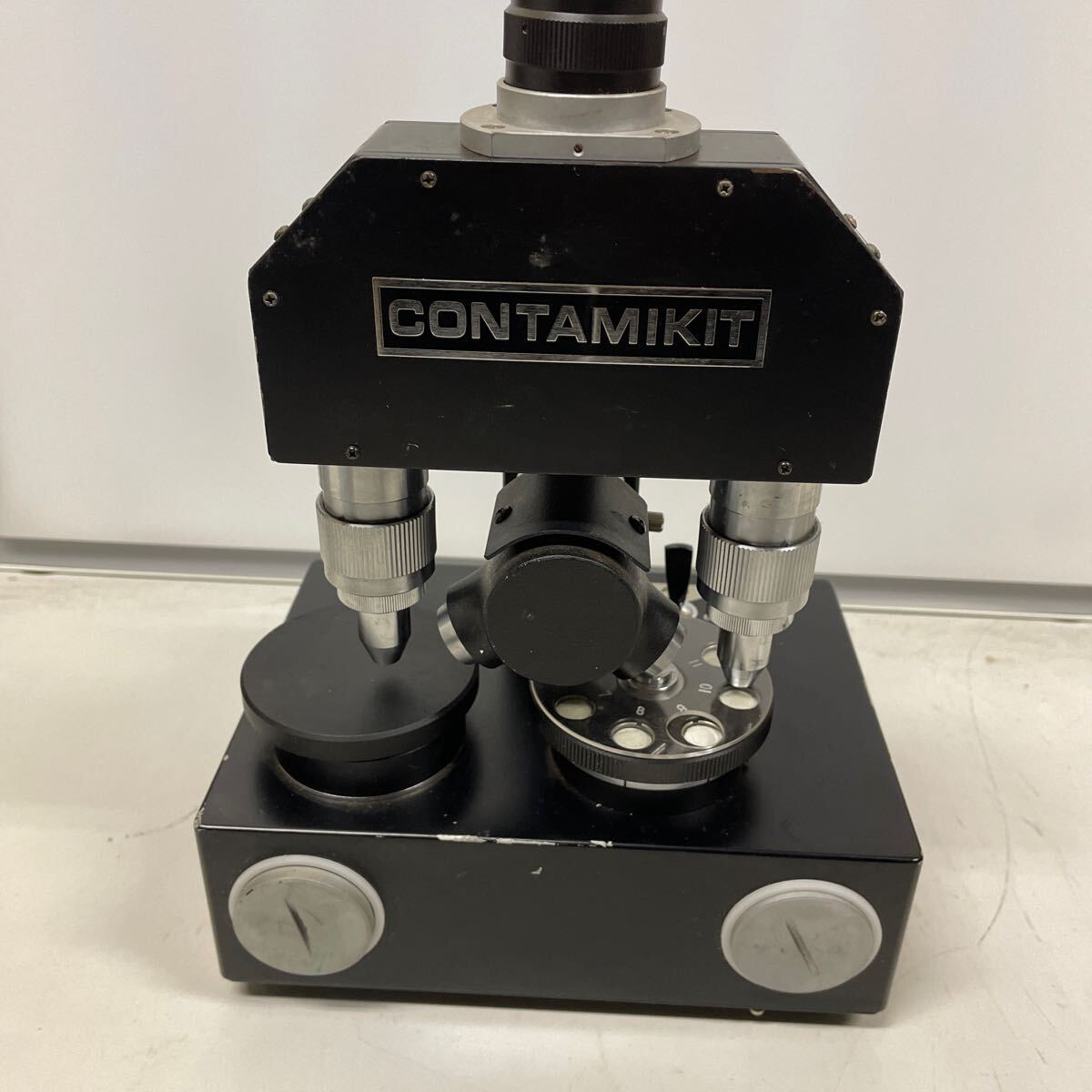 顕微鏡 油研工業の作動油汚染度測定装置 contamikit yc-100-21 顕微鏡 油研工業の作動油汚染度測定装置 contamikit yc-100-21