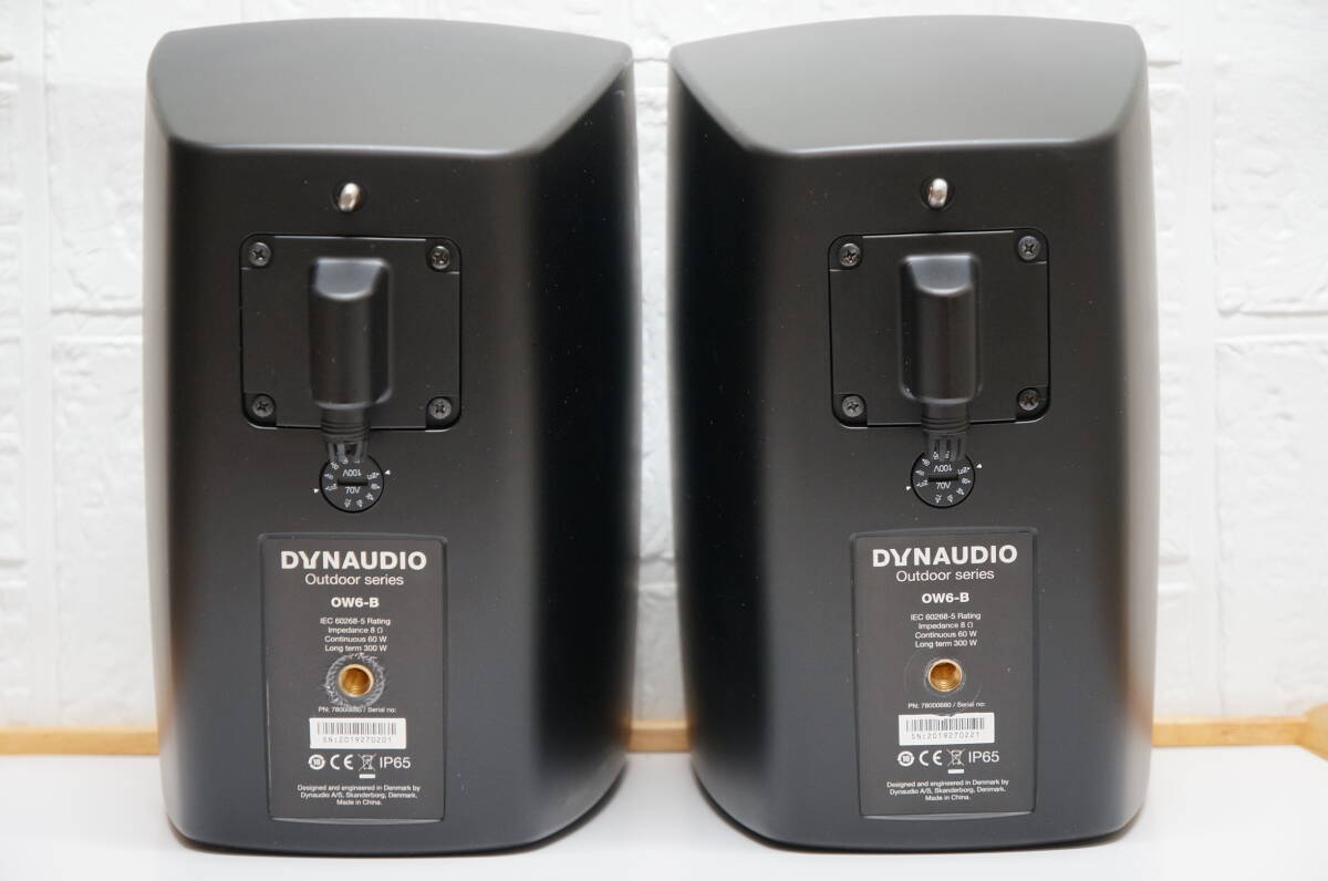 DYNAUDIO OW-6 アウトドアスピーカー 【レア】16.5cm MSPウーファー + 28mmソフトドームツイーター 【IP65防水防塵対応】 +_画像5