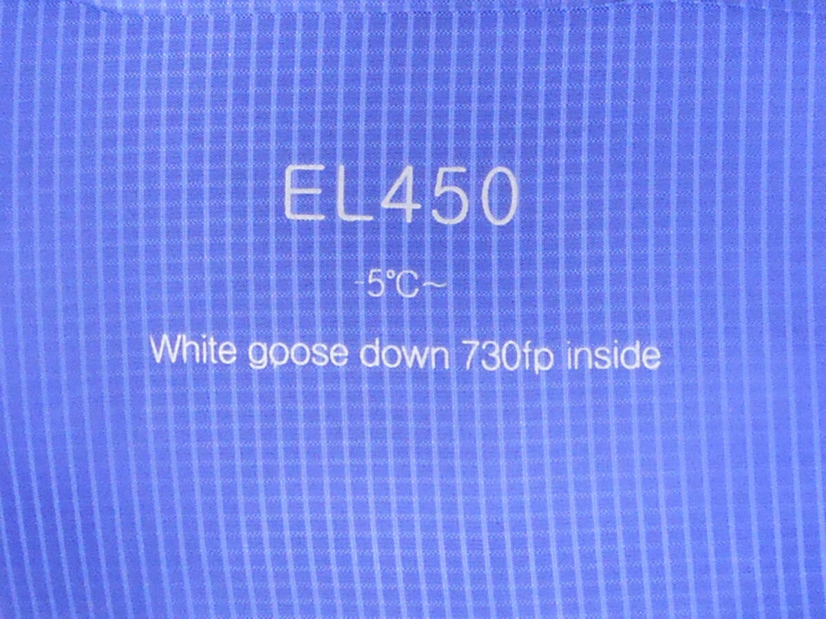 # не использовался L-Breath промо nte down s Lee булавка g сумка EL450 белый Goose down 730 Phil энергия комфорт температура минус 5*C