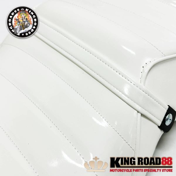 【全国送料無料■期間限定 】カワサキ / バリオスⅠ型 / ZR250A ☆ KingRoad88 / 3段シート / エナメル / ホワイト /三段シートの画像8