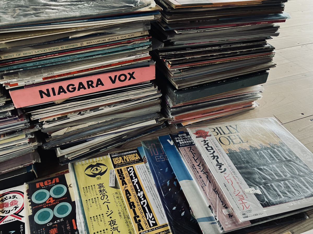 大量まとめて LP 海外アーティスト レコード セット 大量 ジャンク品 アナログ盤 ルースターズ サンタナ ビリージョエル 等 中古品 現状品の画像8